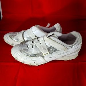 Sketchers 21493 White Shoes Women's Size 8